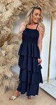 FLOWY DRESS NAVY FLOWY DRESS NAVY