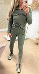 MISS ONE ZIP JUMPSUIT ARMYGREEN MISS ONE ZIP JUMPSUIT ARMYGREEN