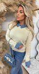 KRAAG DIAMOND SWEAT 5227 BEIGE KRAAG DIAMOND SWEAT 5227 BEIGE