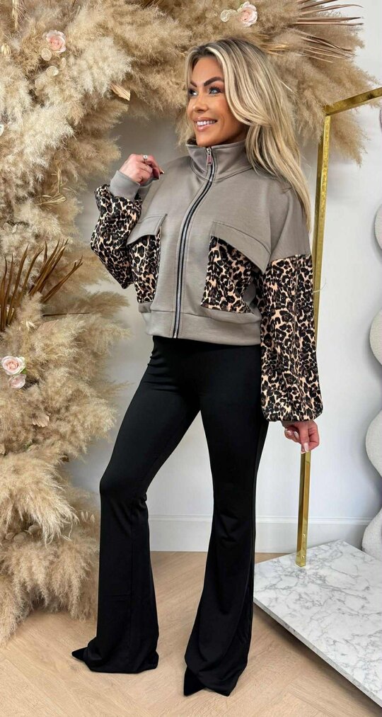 ZIP POCKET JACKET TAUPE