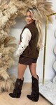 BOUCLE GILET CHOCO