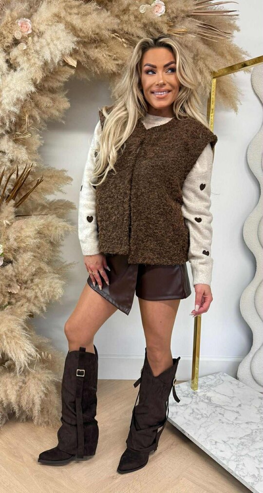 BOUCLE GILET CHOCO