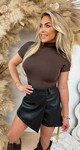 BY SWAN TURTLE TOP 9165 CHOCO