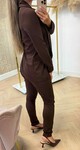 CLASSY SUIT CHOCO