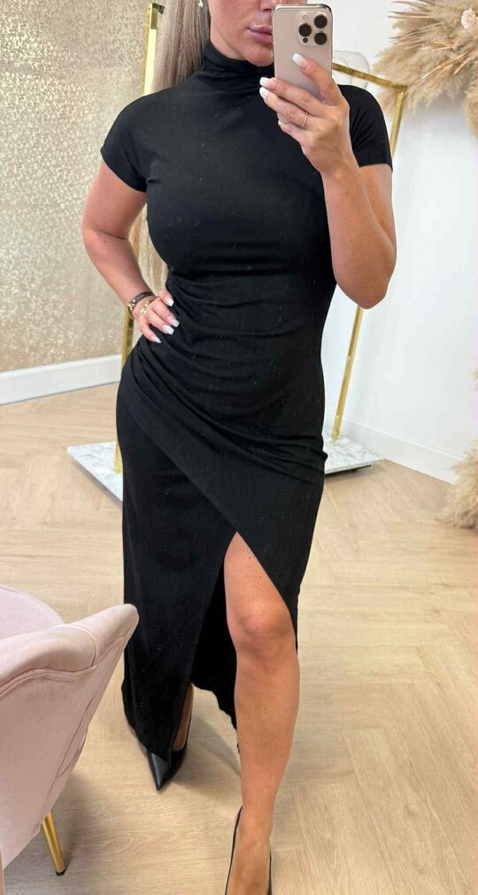 BY SWAN MAXI DRESS 9950 BLACK