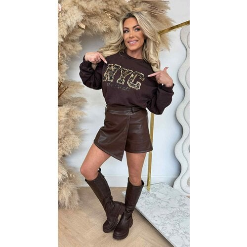 NYC SWEAT 903804-33 CHOCO NYC SWEAT 903804-33 CHOCO