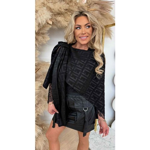 LOGO PONCHO BLACK LOGO PONCHO BLACK