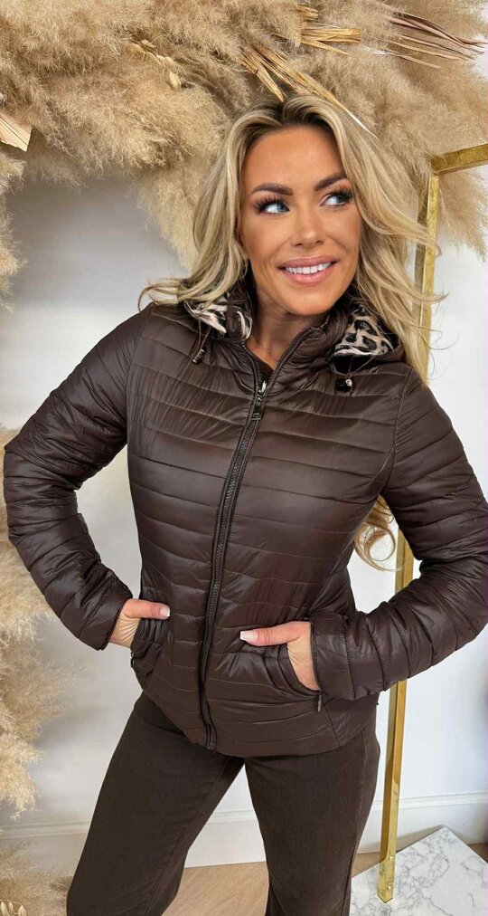 REVERSIBLE LEO JACKET 6305 CHOCO
