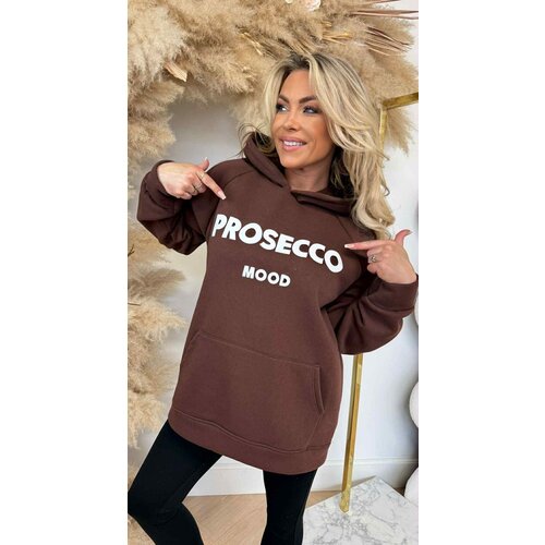 PROSECCO FLEECE HOODIE 8707 CHOCO PROSECCO FLEECE HOODIE 8707 CHOCO