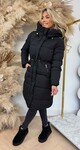 MISSIE LONG WINTERJACKET 2436 BLACK