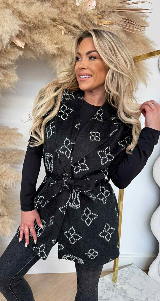 LOUIE GILET BLACK