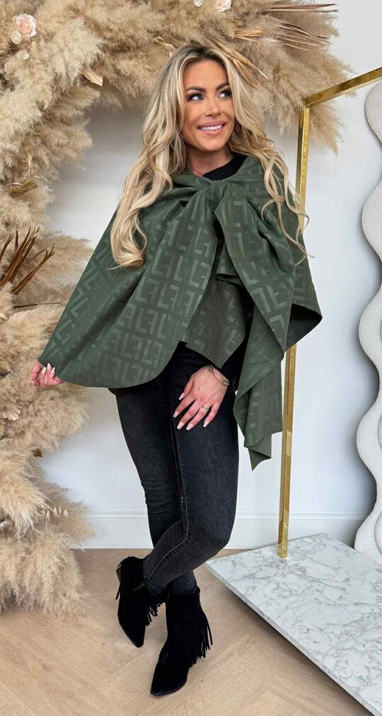 LOGO PONCHO ARMYGREEN