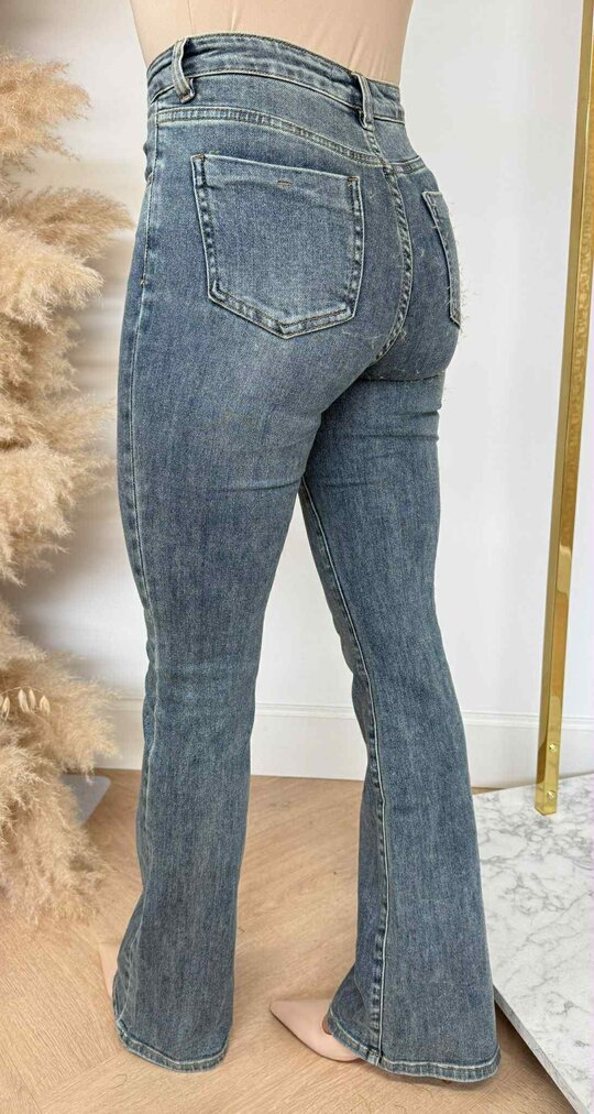 FLARE JEANS 6156-26 DIRTY WASHING