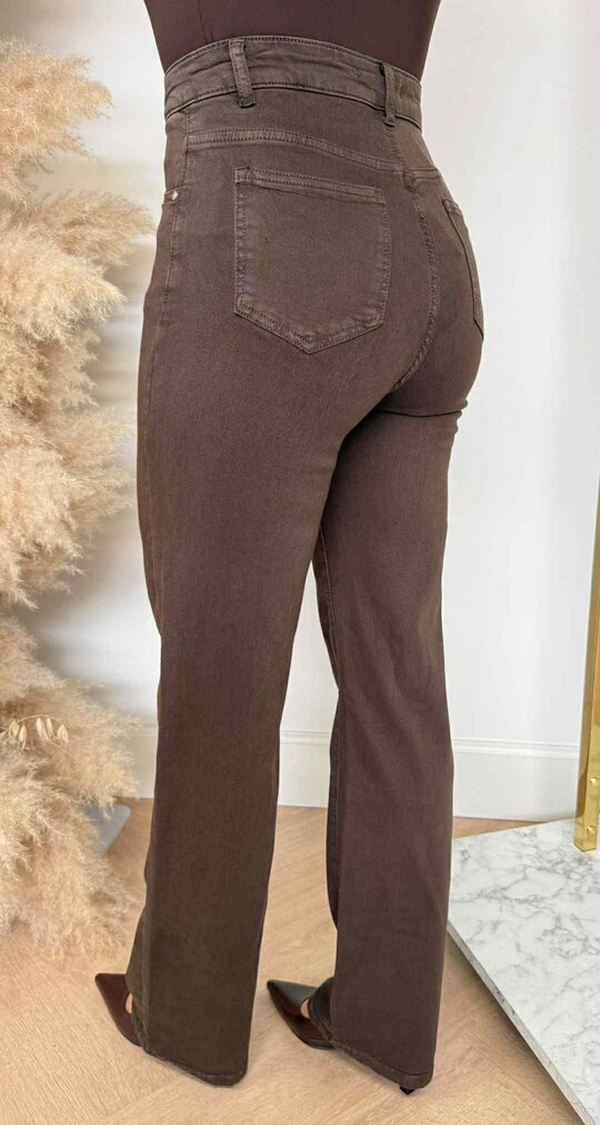 STRAIGHT PANTS 2002-11 CHOCO