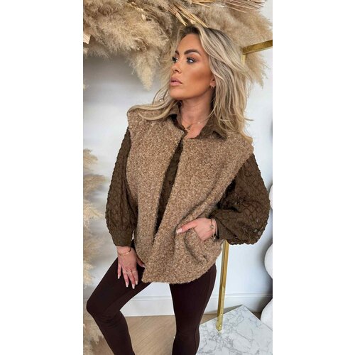 BOUCLE GILET CAMEL BOUCLE GILET CAMEL