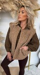 BOUCLE GILET CAMEL