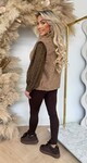 BOUCLE GILET CAMEL