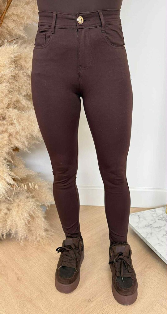 STRETCH TREGGING 68071-2 CHOCO