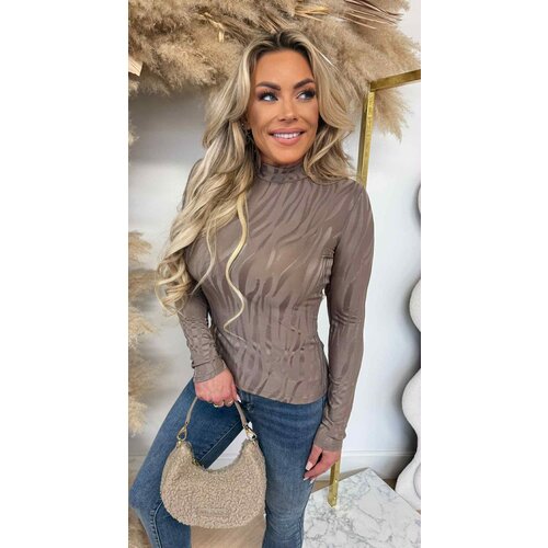 BY SWAN SHINE TOP 8502 TAUPE BY SWAN SHINE TOP 8502 TAUPE