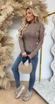 BY SWAN SHINE TOP 8502 TAUPE