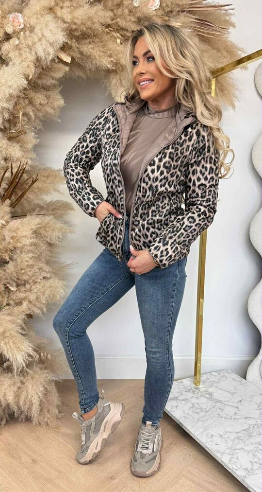 REVERSIBLE LEO JACKET 6305 BEIGE