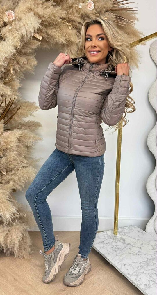 REVERSIBLE LEO JACKET 6305 BEIGE