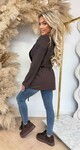 SOFT LUS VESTJE CHOCO