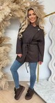 SOFT LUS VESTJE CHOCO