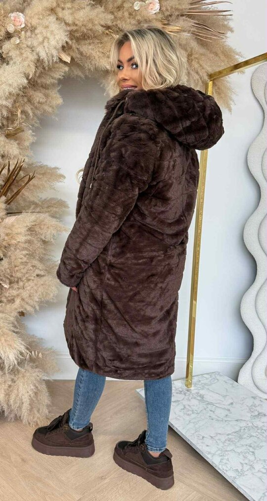 BESTSELLER REVERSIBLE WINTERJACKET MS98 CHOCO