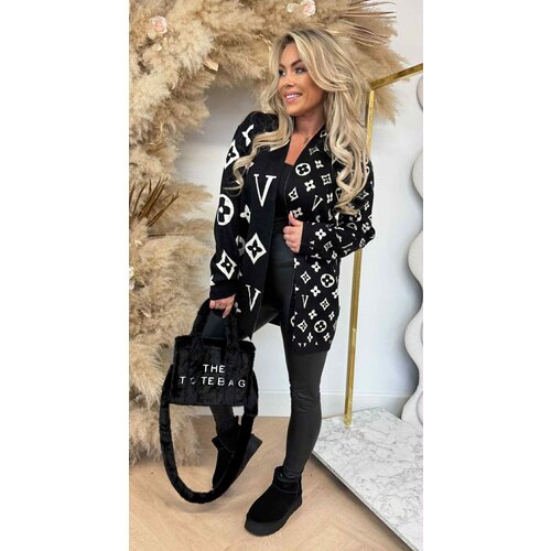 LOUI VEST 1803 BLACK/BEIGE LOUI VEST 1803 BLACK/BEIGE