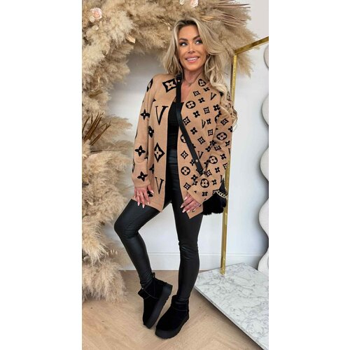 LOUI VEST 1803 CAMEL/BLACK LOUI VEST 1803 CAMEL/BLACK