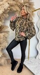 SNAKE BLOUSE 4523 SNAKE/GOLD/BLACK