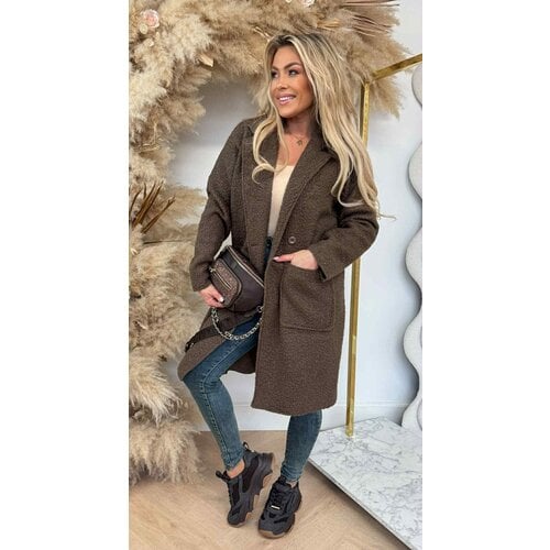 ROMEE TEDDY COAT CHOCO ROMEE TEDDY COAT CHOCO