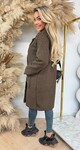 ROMEE TEDDY COAT CHOCO