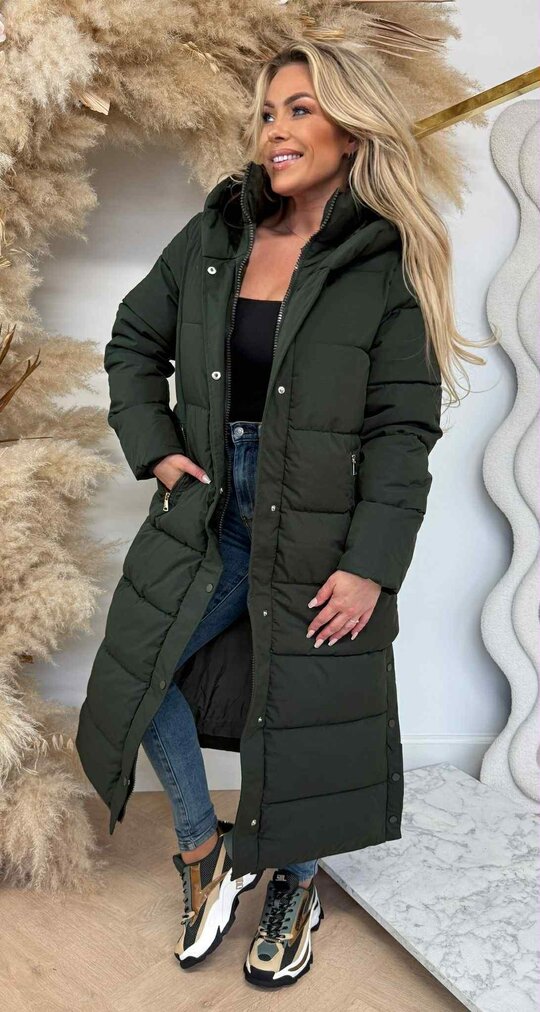 PUFFER WINTERJACKET 2422 ARMYGREEN