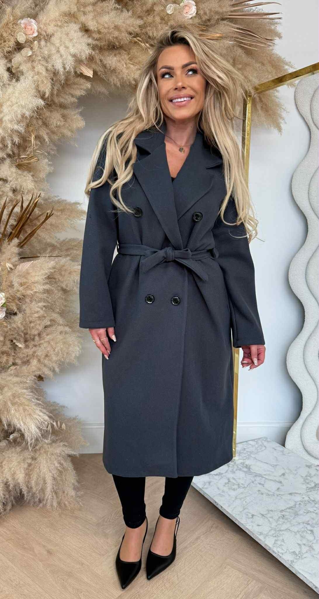 TRENCH COAT DARKGREY