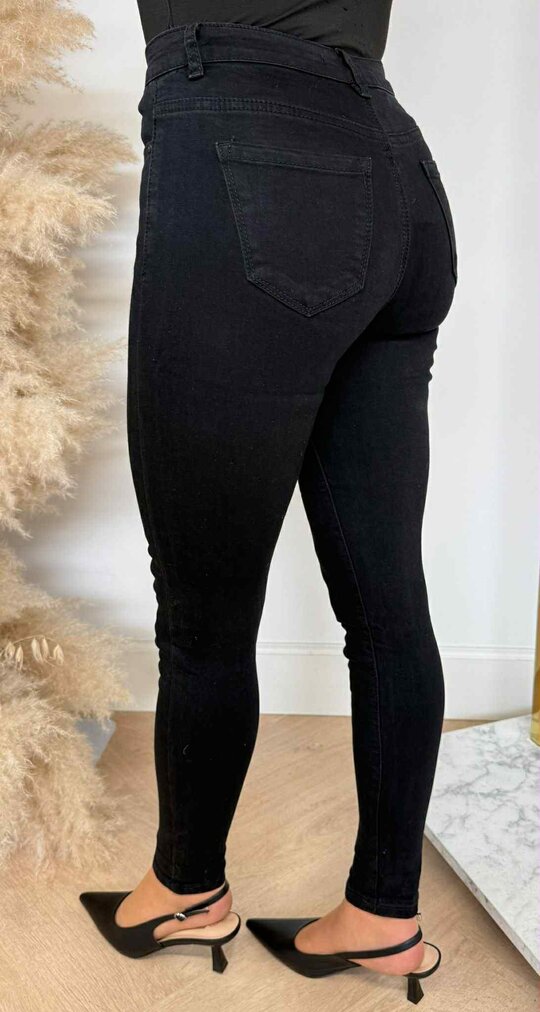 BLACK SKINNY K061 BLACK