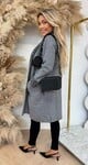 LEOPARD BIES VEST B1519 GREY