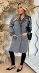 LEOPARD BIES VEST B1519 GREY