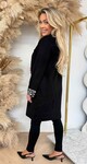 LEOPARD BIES VEST B1519 BLACK/CREME