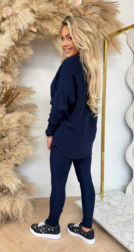 COMFY 2 PIECE SET 9819 NAVY