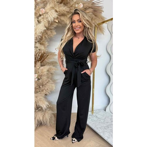 BY SWAN BASIC TRAVEL JUMPSUIT 7721 BLACK BY SWAN BASIC TRAVEL JUMPSUIT 7721 BLACK