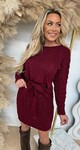 KABEL LUS DRESS BORDEAUX