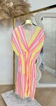 FASHION COTTON MAAIKE DRESS WHITE/COLOR