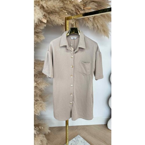 KNOOP PLAYSUIT OVERSIZED BEIGE KNOOP PLAYSUIT OVERSIZED BEIGE