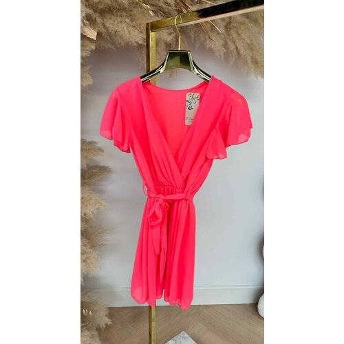 ANOUK SUMMER DRESS NEONPINK ANOUK SUMMER DRESS NEONPINK
