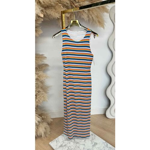 MINI ZIGZAG DRESS BLUE MINI ZIGZAG DRESS BLUE
