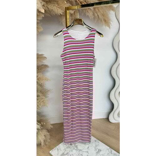 MINI ZIGZAG DRESS PINK MINI ZIGZAG DRESS PINK