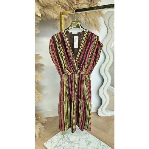 FASHION COTTON MAAIKE DRESS CHOCO FASHION COTTON MAAIKE DRESS CHOCO
