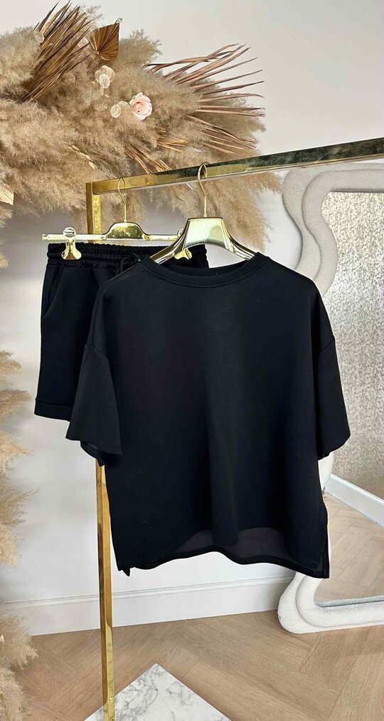 BASIC SPLIT SET BLACK